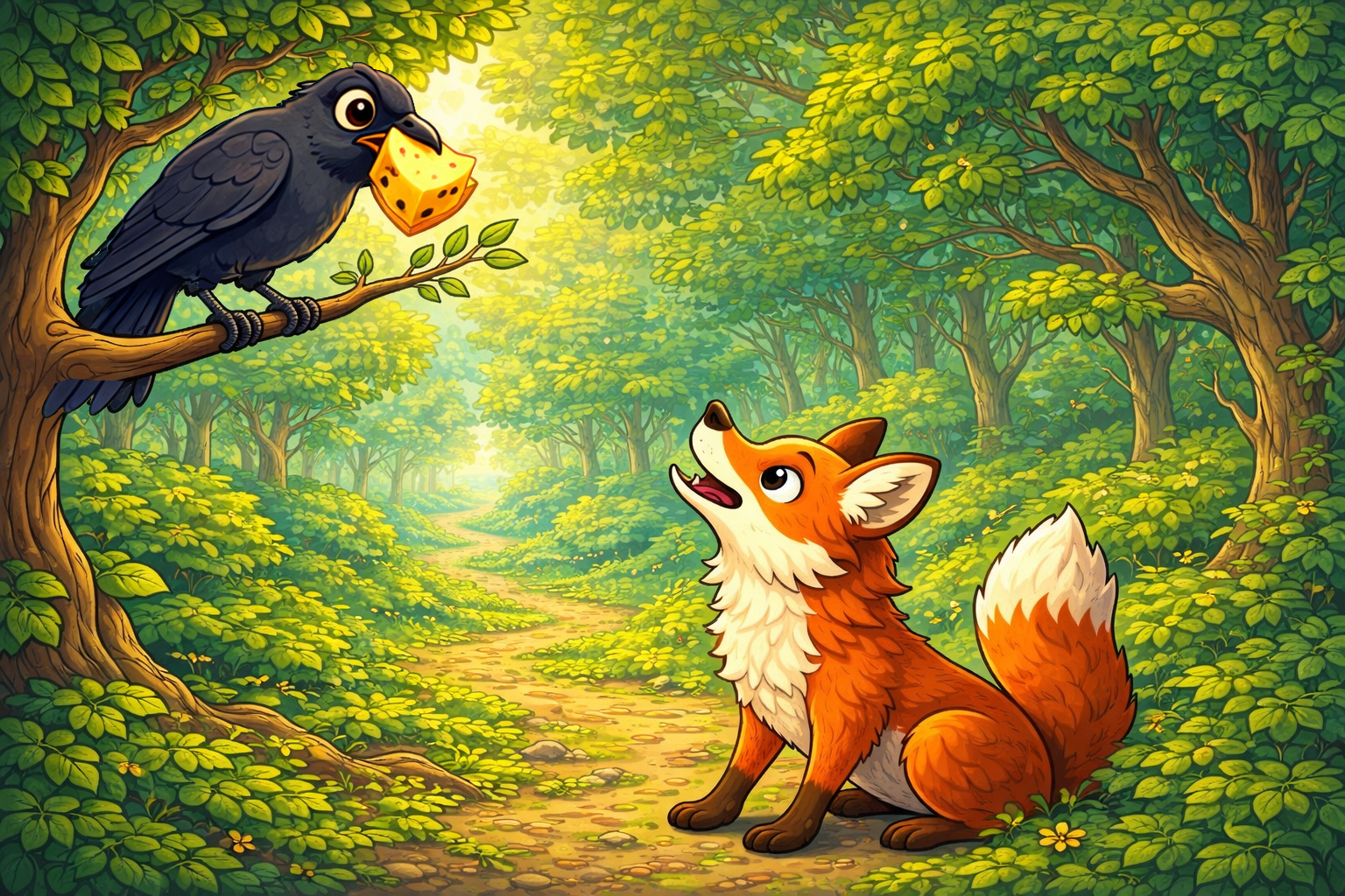 The Fox and the Crow